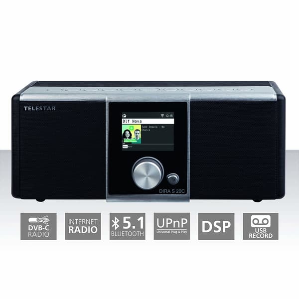 TELESTAR DIRA S 20 C Kabel (DVB-C) og internet-stereoradio