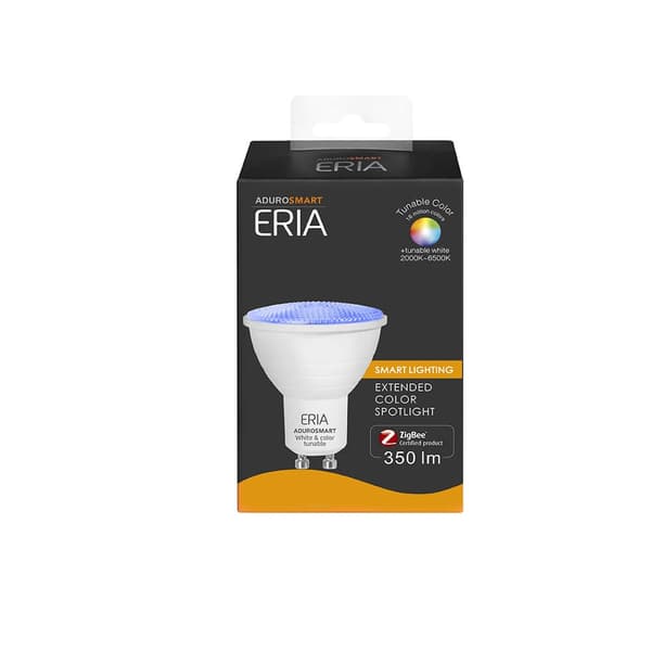 Adurosmart Lamppu GU10 RGBW Dimbar Zigbee