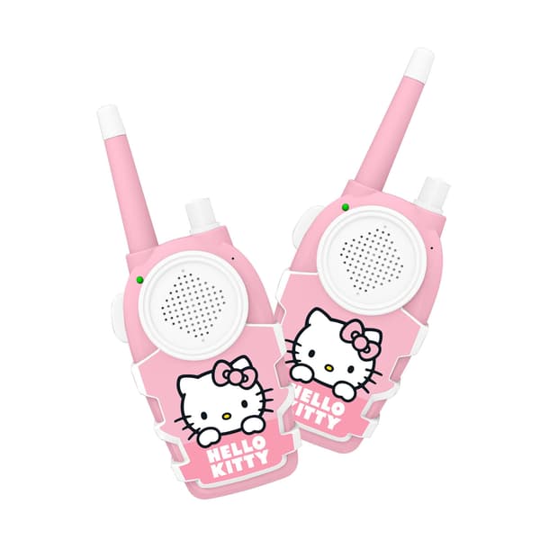 HELLO KITTY Walkie Talkie Sæt "Hello Kitty" 150m rækkevidde