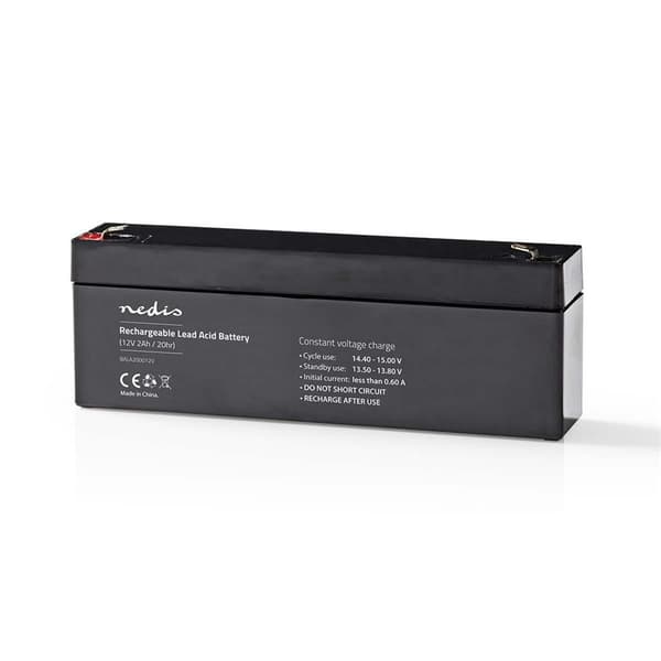 Nedis Oppladbart blybatteri | Oppladningsbar | 12