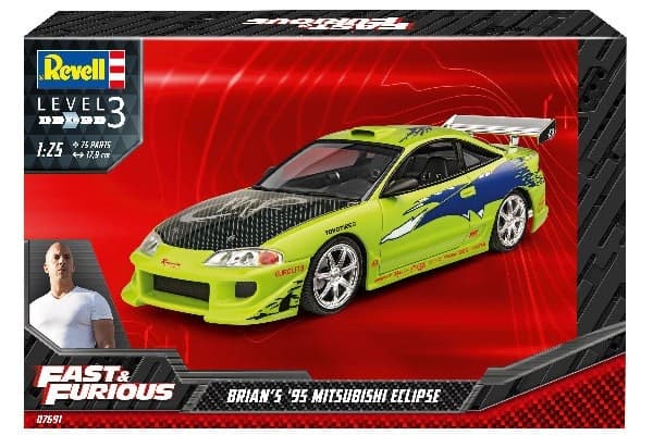Revell Fast & Furious Brian's 1995 Mitsubi Eclipse 1:25
