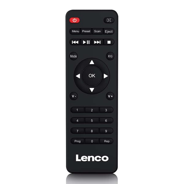 Lenco DAB+ FM-radio med CD MP3-afspiller Bluetooth® Sort