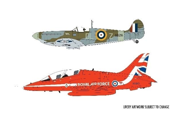 Airfix Best of British Spitfire og Hawk