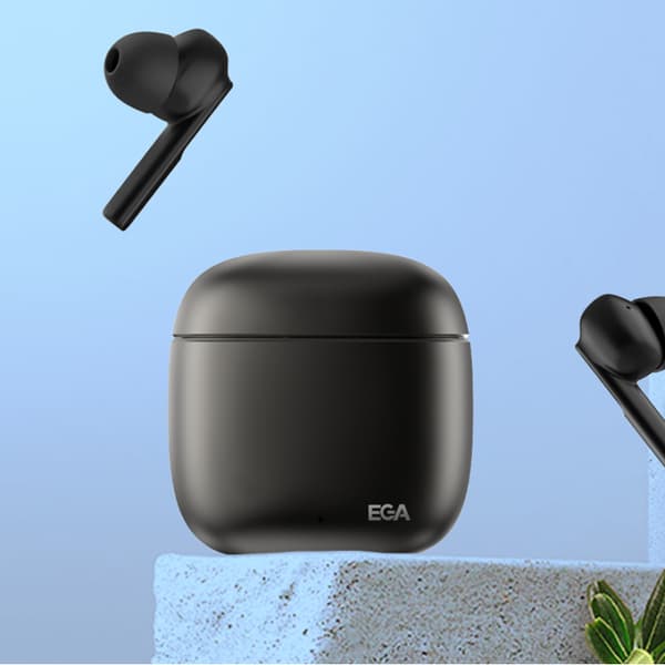 ET05 True Wireless Bluetooth -kuulokkeet, musta