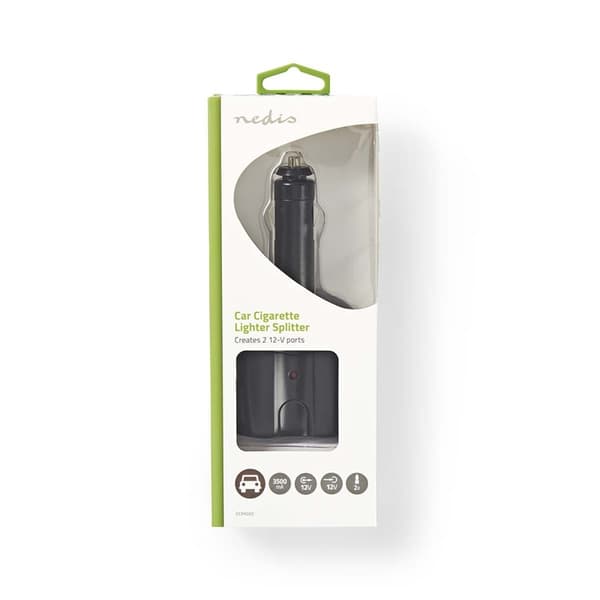 Nedis DC Yleisvirtalähde | Autoadapteri | 120 W | Tulojännite: 12 V DC | 12 V DC | Yleismalli | Musta