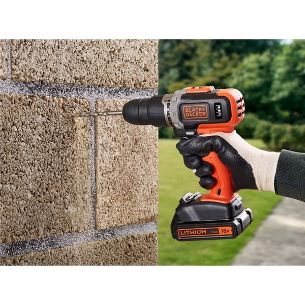 Black & Decker Slagborrmaskin 18V lithium-ion
