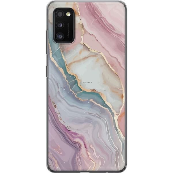Mobildeksel til Samsung Galaxy A41 med Marmor motiv
