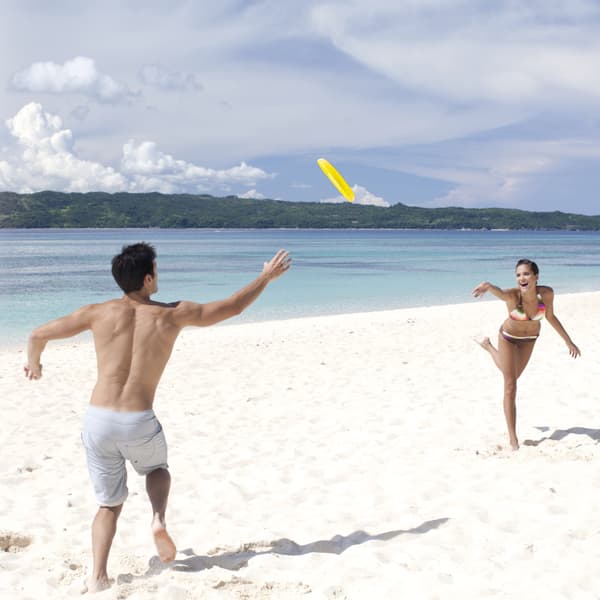 AXXION Bluetooth-högtalare frisbee gul