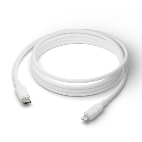 dbramante1928 Re-charge - Kabel - USB-C til Lightning, 2,5 m - Hvit