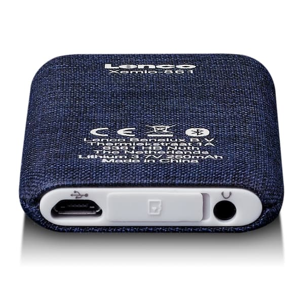 Lenco MP3/MP4-spiller med Bluetooth® 8 GB Micro SD-kort Blå