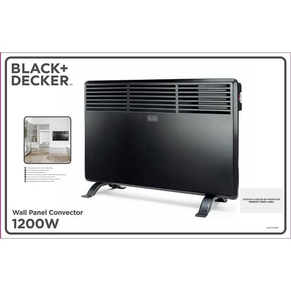 BLACK+DECKER Paneelilämmitin 1200W
