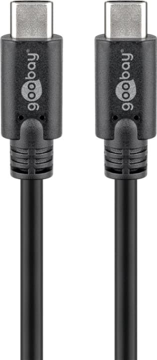 Goobay Sync & Charge SuperSpeed USB-C™-kabel (USB 3.2 Gen 1), USB-PD, 3 m USB-C™ plugg > USB-C™ plugg