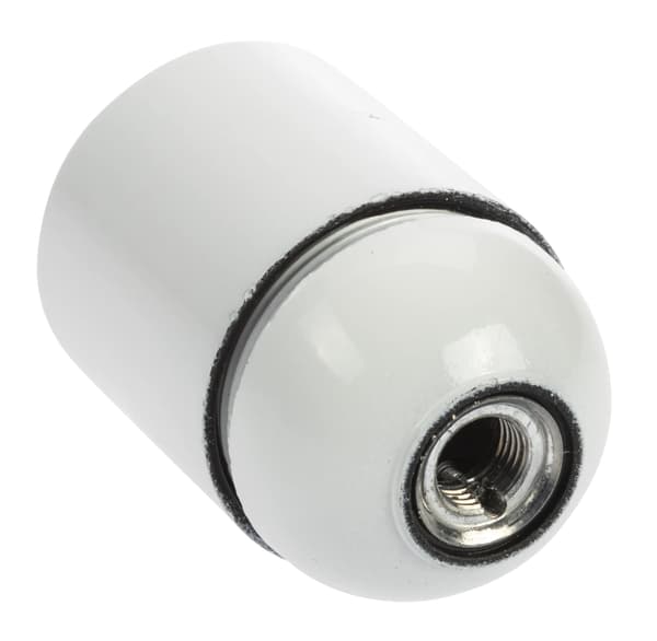 Nordic Quality Lampsockel E27, Vit