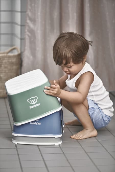 BabyBjörn Step Pall, grå
