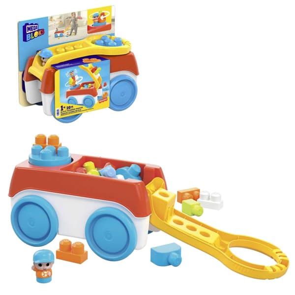 Mega Bloks Vogn med snurrende blokke (HHN00)