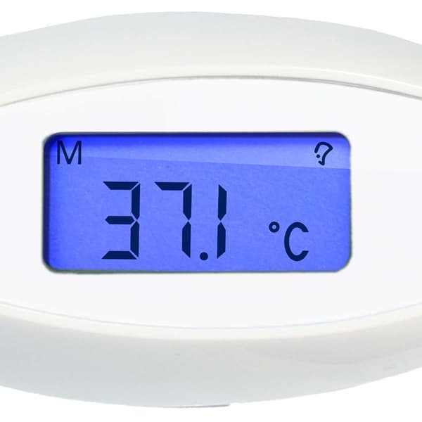 Alecto BC-27 Infrarødt øretermometer hvit