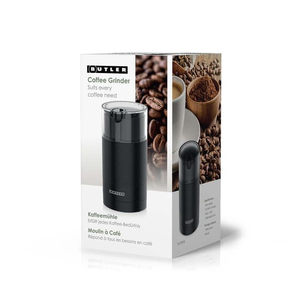 Butler Kaffekværn | 150W | 70g | Sort