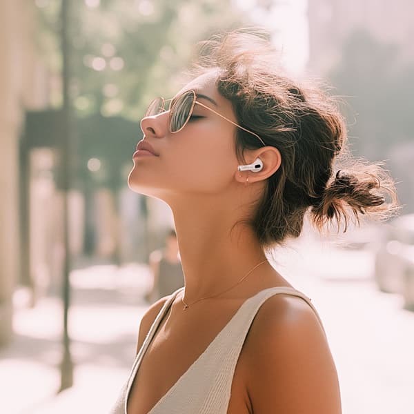 Happy Plugs Hörlurar Joy 2 In-Ear TWS Vit
