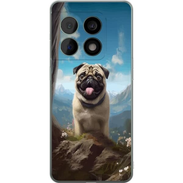 Mobildeksel til OnePlus 10 Pro med Glad Hund motiv