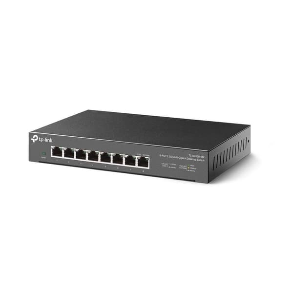 TP-Link 8-portars 2,5G Multi-Gigabit skrivbordsswitch