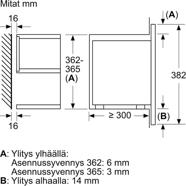 Bosch BFL7221B1 Serie 8 mikrobølgeovn, sort