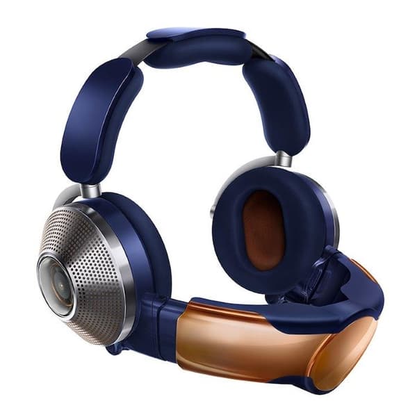 Dyson Zone Absolute+ Trådløse Hovedtelefoner Prussian blue/Bright copper