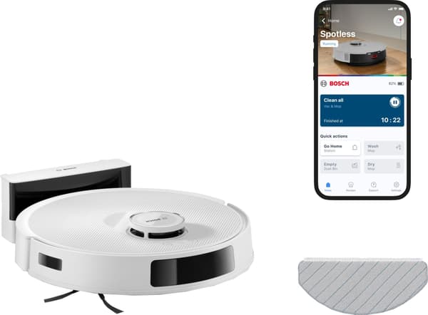 Bosch Robotdammsugare Spotless Advanced BCRC2W Bosch
