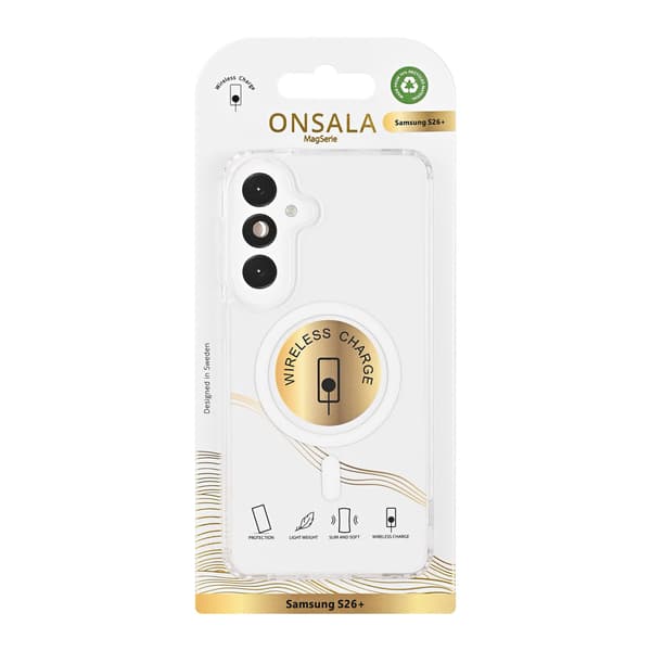 Onsala Mobildeksel Transparent - Samsung Galaxy S26+