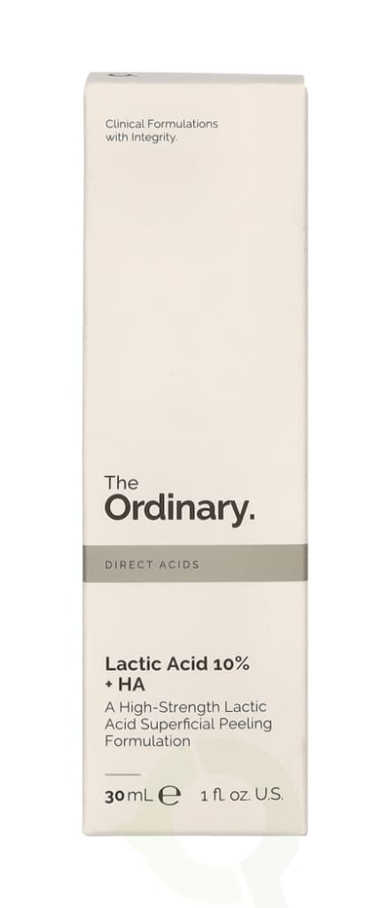 The Ordinary Melkesyre 10 % + HA 2 % 30 ml