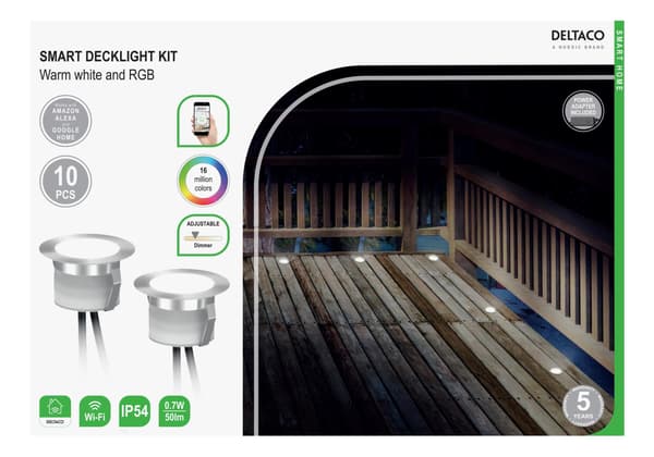 Deltaco Decklight Kit,10pcs