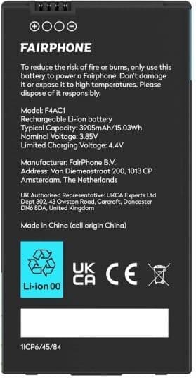 Fairphone 4 akku