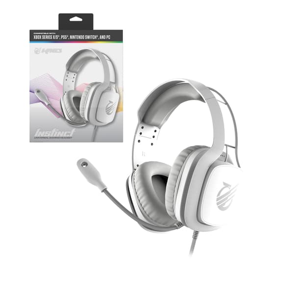 KMD Instinct universelt headset - hvid