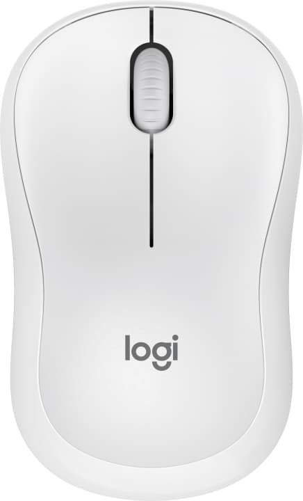 Logitech M240 Silent-mus, hvit