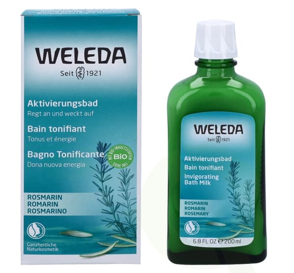 Weleda Rosemary Invigorating Bath Milk 200 ml