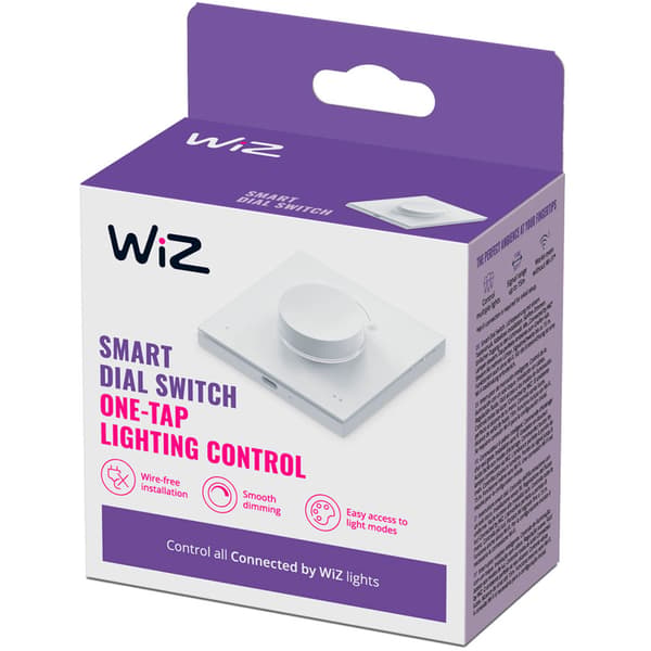 WiZ WiFi Smart Dimmer Dial-bryter
