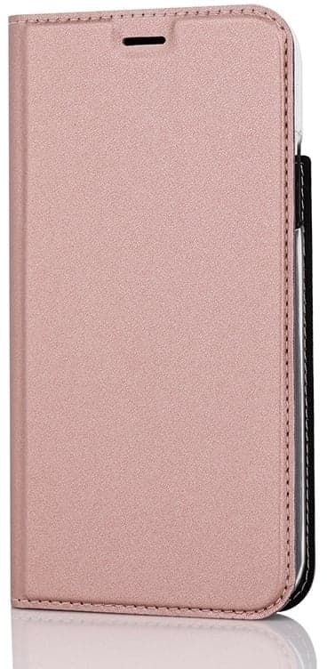 Wave BookCase suojakotelo, iPhone 11, ruusukulta