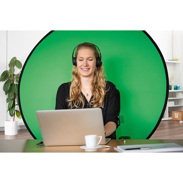 Hama Foldbar Baggrund Grøn 130cm