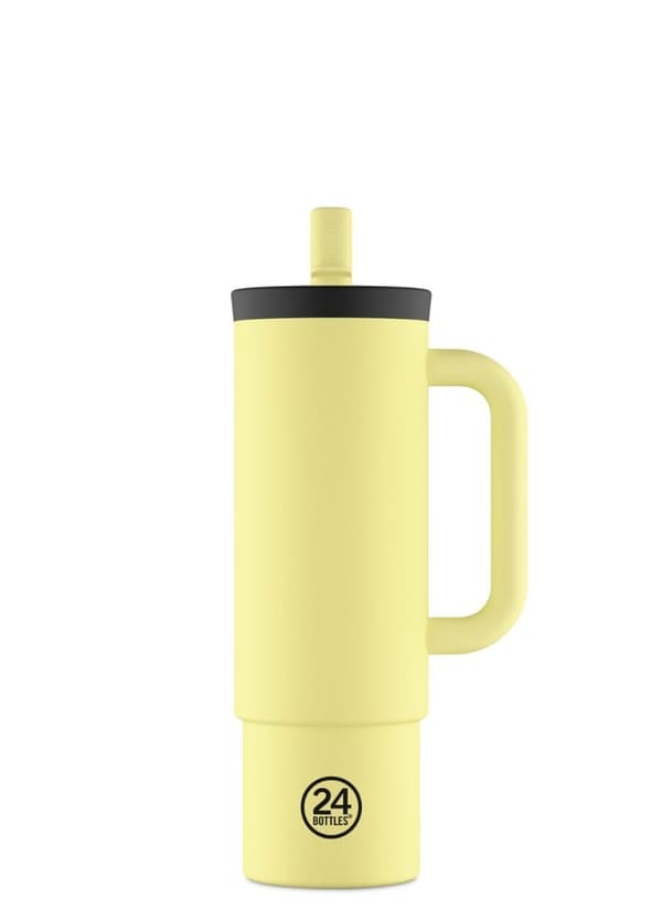 24Bottles Straw Cup – Citrus – 800 ml