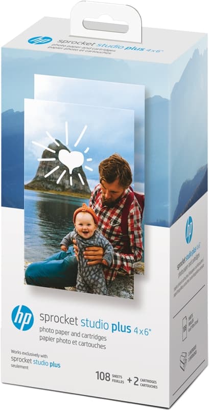 HP Sprocket Studio Plus Cartridge 108-pack (HPIS4X6C108)