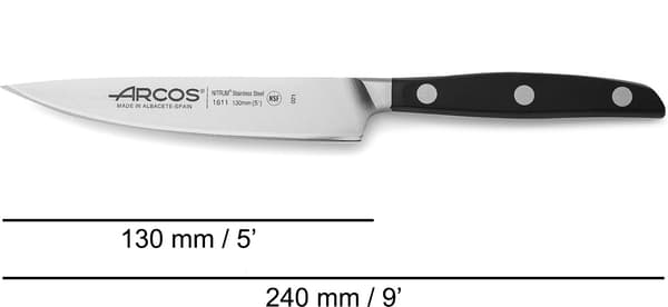 ARCOS Manhattan smidd grønnsakskniv, 13 cm