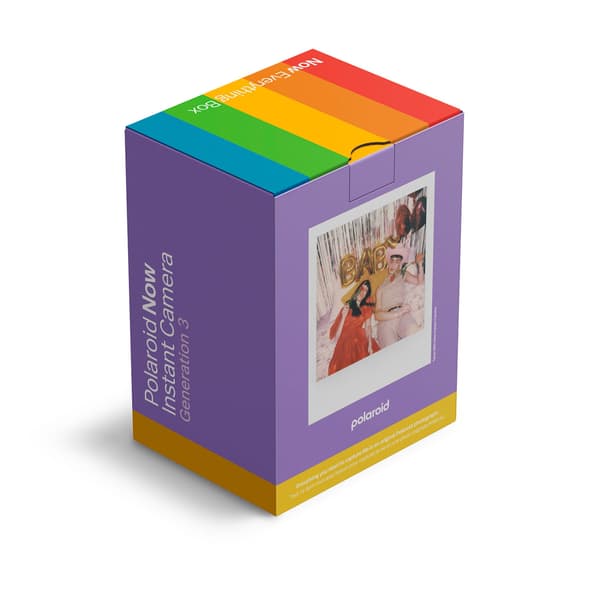 Polaroid Kamera Now Generation 3 E-Box Välitön USB-C Violetti