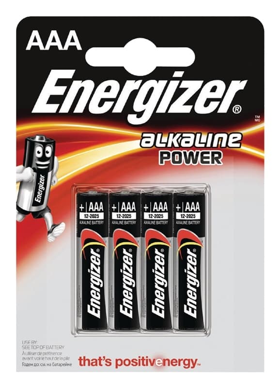 Alkaliparisto AAA | 1.5 V DC | 4 - Läpipainopakkaus