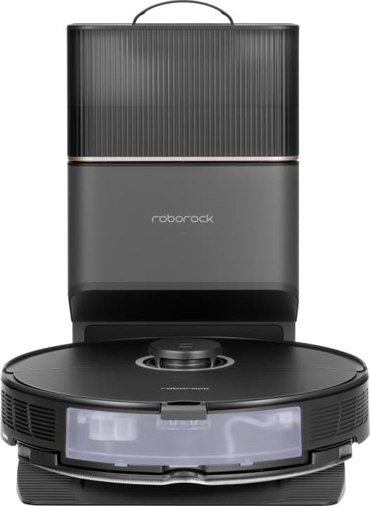 Roborock S8+ robot vacuum cleaner, black