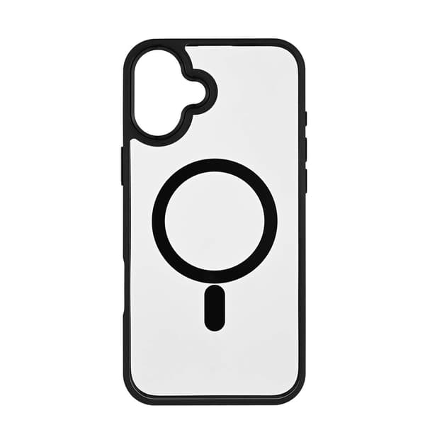 Onsala Mobildeksel Bumper MagSeries Black & Clear – iPhone 16 Plus