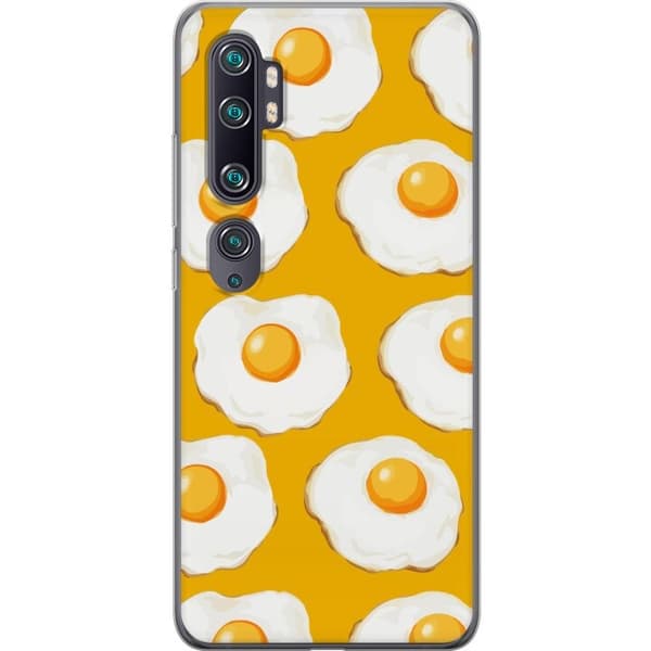 Mobildeksel til Xiaomi Mi Note 10 med Stekt egg motiv