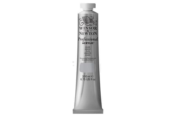 Prof Akryl 200ML SILVER 617