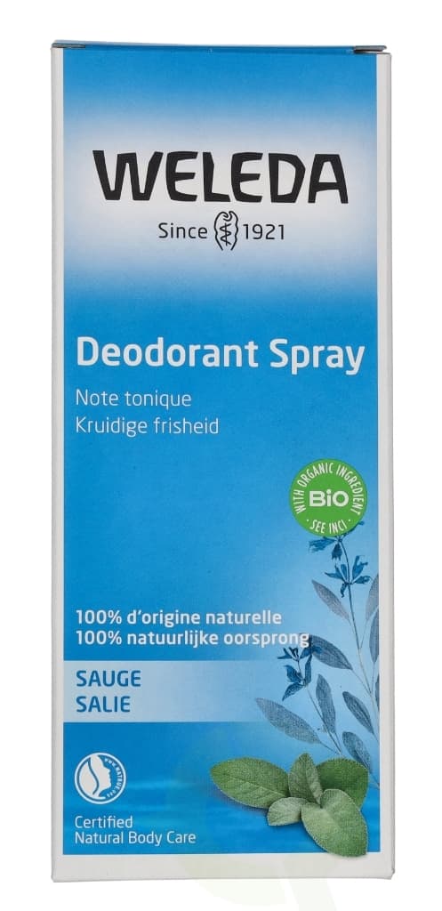 Weleda Sage Deodorant Natural Spray 100 ml