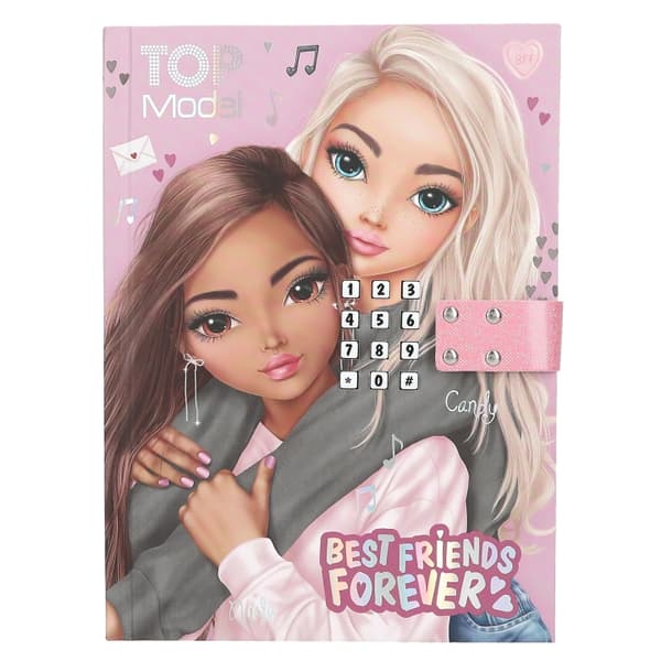 TOPModel Dagbok med kode og lyd MY BFF (413723)