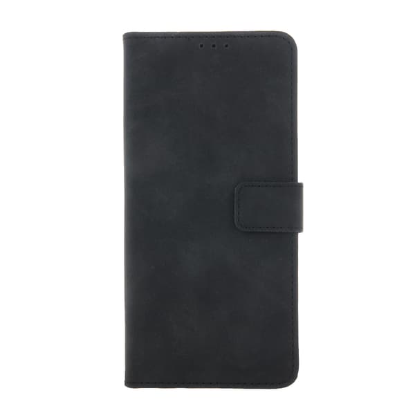 Smart Velvet -kotelo iPhone 16 Pro Maxille, musta