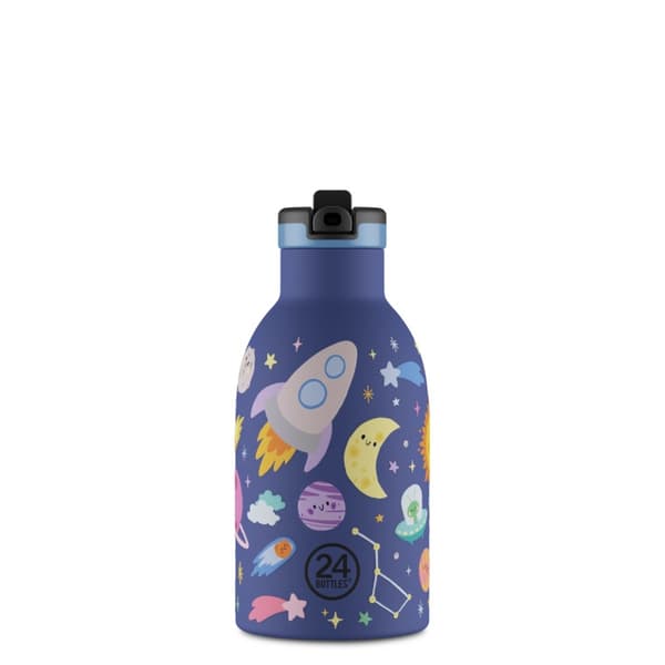 24Bottles Clima – Space Friends – Blå – 330 ml